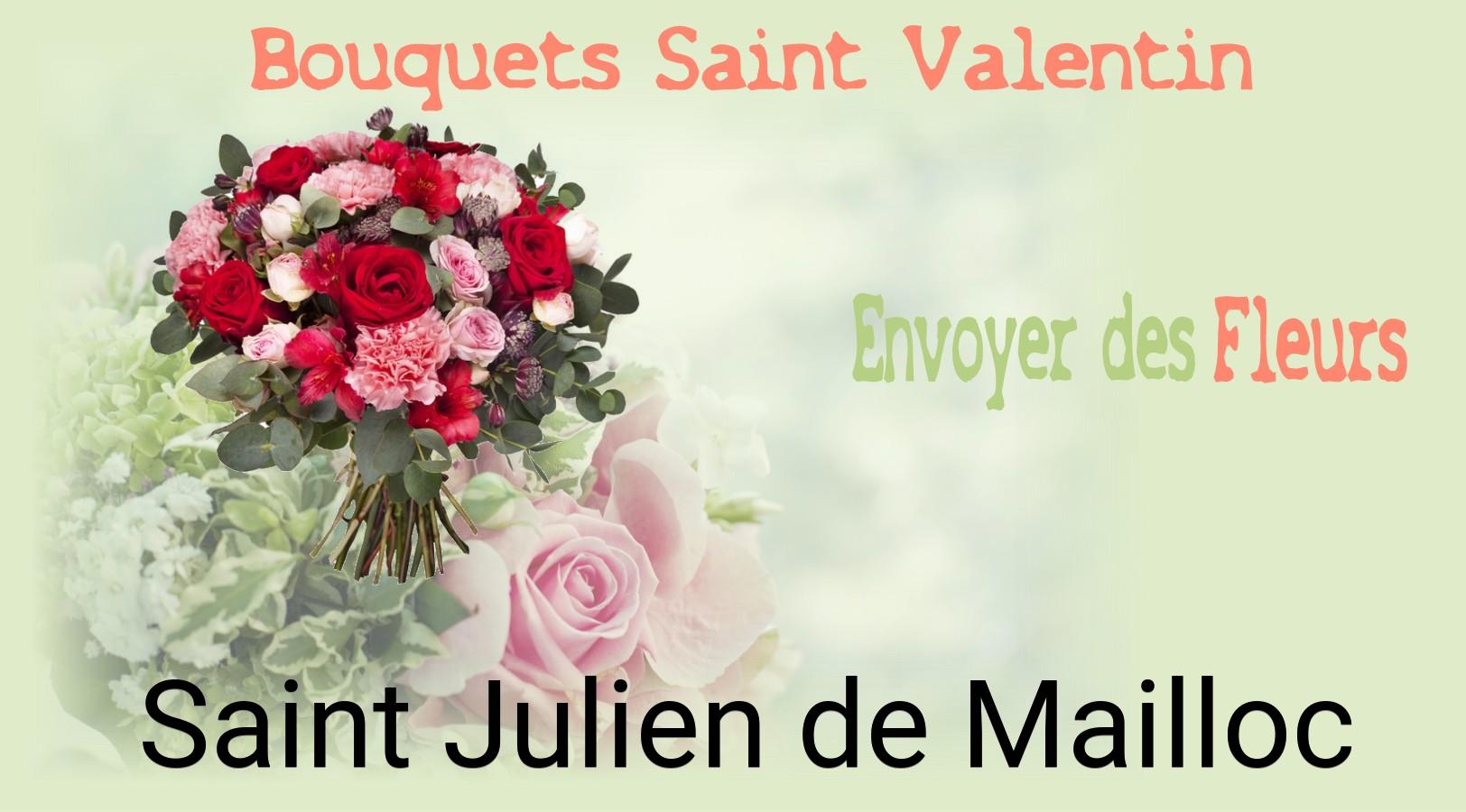 Roses de Saint-Valentin livrées à Saint-Julien-de-Mailloc